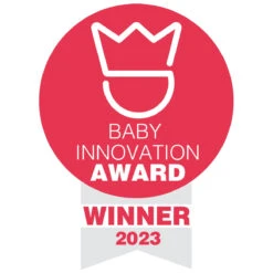 Babylonia Tricot-Easy Dark Grey Draagzak BDDEASY_1_914 -Babyproducten Winkel baby innovation award 2023