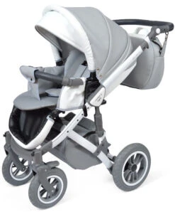 Baby Merc Faster 3 Eco Leather Grey Kinderwagen Incl. Autostoel F10 -Babyproducten Winkel baby merc faster 3 grey kinderwagen incl. autostoel 6