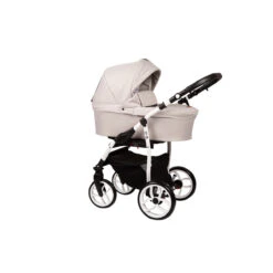 Baby Merc Q9 White/Beige Kinderwagen Incl. Autostoel Q9/197C 8 Baby Merc Q9 White/Beige Kinderwagen Incl. Autostoel Q9/197C -Babyproducten Winkel baby merc q9 whitebeige kinderwagen incl. autostoel q9197c4