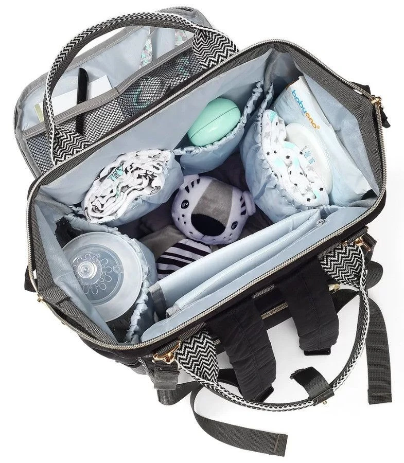 Baby Ono Oslo Grijs Verzorgingstas/Rugzak 1424/01 6 Baby Ono Oslo Grijs Verzorgingstas/Rugzak 1424/01 - Afbeelding 4