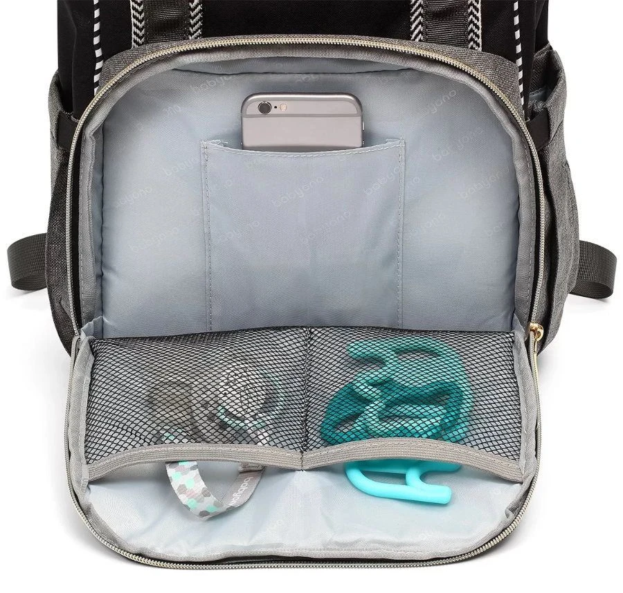 Baby Ono Oslo Grijs Verzorgingstas/Rugzak 1424/01 7 Baby Ono Oslo Grijs Verzorgingstas/Rugzak 1424/01 - Afbeelding 5