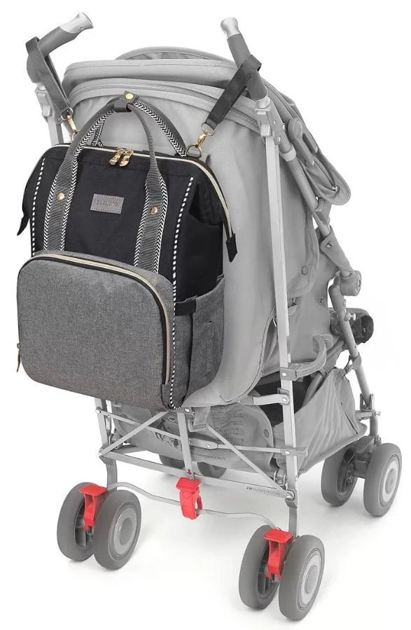 Baby Ono Oslo Grijs Verzorgingstas/Rugzak 1424/01 9 Baby Ono Oslo Grijs Verzorgingstas/Rugzak 1424/01 - Afbeelding 7