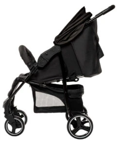Babygo Basket Dark Grey Melange Wandelwagen Incl. Autostoel 64011 -Babyproducten Winkel babygo basket dark grey melange wandelwagen 6401