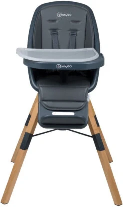 Babygo Carou 360º Grey Kinderstoel 5751 -Babyproducten Winkel babygo carou 360 grey kinderstoel 5751 3 1