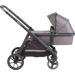 Babygo Duo Grey Tandem Kinderwagen 7801 -Babyproducten Winkel babygo duo grey tandem kinderwagen 7801 2 1