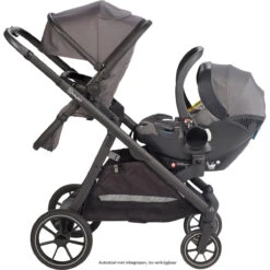 Babygo Duo Grey Tandem Kinderwagen 7801 -Babyproducten Winkel babygo duo grey tandem kinderwagen 7801 6 1