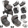 Babygo Duo Ultra Grey Tandem Kinderwagen Incl. 2 Autostoelen En 2 Ultrabase 780001 -Babyproducten Winkel babygo duo mega grey tandem kinderwagen incl. 2 autostoelen 78001 4