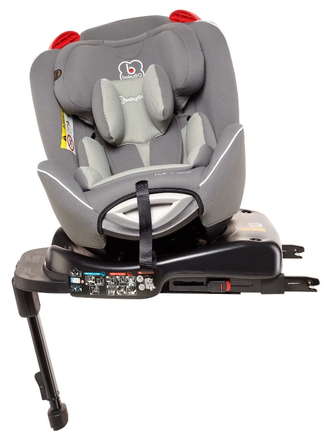 Babygo Fixleg Grey Isofix 360° Autostoel 0-25 Kg 2702 8 Babygo Fixleg Grey Isofix 360° Autostoel 0-25 Kg 2702 - Afbeelding 6