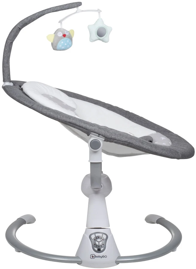 Babygo Homey Set Grey Babyschommel En Kinderstoel 19022 10 Babygo Homey Set Grey Babyschommel En Kinderstoel 19022 - Afbeelding 8