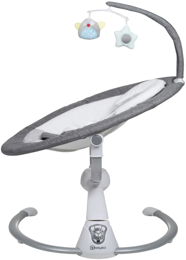 Babygo Homey Set Grey Babyschommel En Kinderstoel 19022 12 Babygo Homey Set Grey Babyschommel En Kinderstoel 19022 - Afbeelding 10