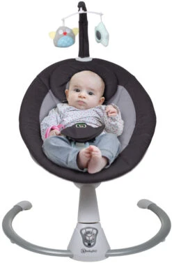 Babygo Homey Set Black/White Babyschommel En Kinderstoel 19014 -Babyproducten Winkel babygo homey swing babyschommel 1 1 4