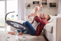 Babygo Homey Set Grey/White Babyschommel En Kinderstoel 19024 -Babyproducten Winkel babygo homey swing babyschommel 5 1 1 4