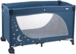 Babygo MoonStars Navy Melange Campingbed 4804