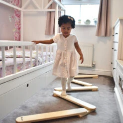 Babygo Nature 4-delige Balansbalk 8602 -Babyproducten Winkel babygo nature balansbalk sfeer 2