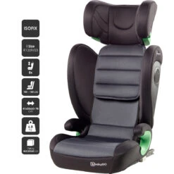 Babygo Safechild Grey I-Size Autostoel 15-36 Kg 3856 -Babyproducten Winkel babygo safechild grey i size autostoel 15 36 kg 3856 9