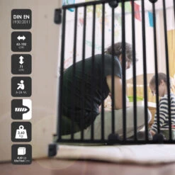 Babygo Safety BabySecure Wallfix Black Traphek 4062 -Babyproducten Winkel babygo safety babysecure wallfi12 black traphek 4062 x 1 1