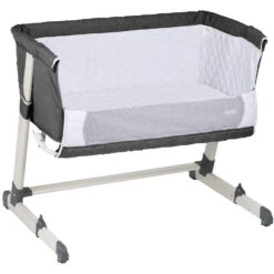 Babygo Together Dark Grey Wieg Aan Bed 460-4 -Babyproducten Winkel babygo together dark grey wieg aan bed 460 4 2