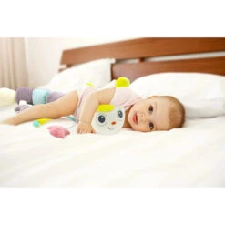 Babyjem Rups Roze 80cm Speelknuffel En Kussen 675 -Babyproducten Winkel babyjem rups roze 80cm speelknuffel en kussen 675 5 1