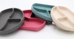 Babyjem Grijs Siliconen Bordje 715 -Babyproducten Winkel babyjem siliconen bordje 715 10 1