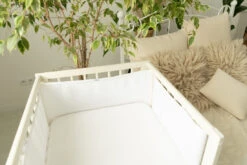 Babymatex Muslin Bump Air Pink 180 Cm Bedbumper TB0445_12 -Babyproducten Winkel babymatex muslin bump air 180 cm bedbumper tb0445 3 2