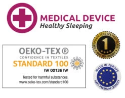 Babymatex ECO Latex 70x140 Cm Juniormatras TB0378 -Babyproducten Winkel babymatex oxi drukverlagende matrastopper tb0211 324 327 331 9 1