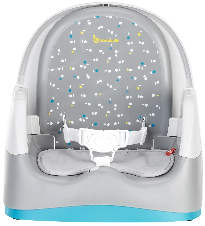 Badabulle Home & Go Grey Booster Stoelverhoger B009011 4 Badabulle Home & Go Grey Booster Stoelverhoger B009011 - Afbeelding 2