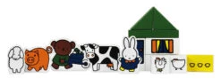 Bambolino Toys Nijntje Boerderij Houten Blokken 33410 -Babyproducten Winkel bambolino toys nijntje boerderij houten blokken 33410