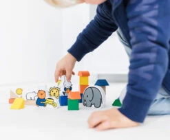Bambolino Toys Nijntje Houten Blokken Dierentuin 33409 -Babyproducten Winkel bambolino toys nijntje houten blokken dierentuin 33409 1