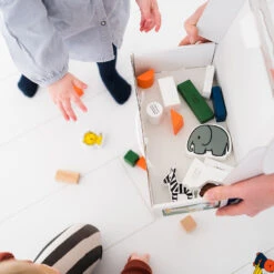 Bambolino Toys Nijntje Houten Blokken Dierentuin 33409 -Babyproducten Winkel bambolino toys nijntje houten blokken dierentuin 33409 100