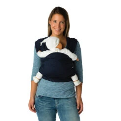 Babylonia Tricot-Slen Bamboo Khaki Green Draagdoek BDDTSB_1_707 -Babyproducten Winkel bddts position 02 lr 1