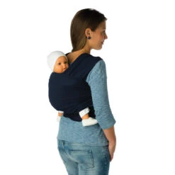 Babylonia Tricot-Slen Organic Sierra Brown Draagdoek BDDTS_1_903 -Babyproducten Winkel bddts position 03 lr