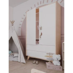 Bellamy So Sixty 2-Deurskast SSBISZ2D -Babyproducten Winkel bellamy so sixty babykamer 03