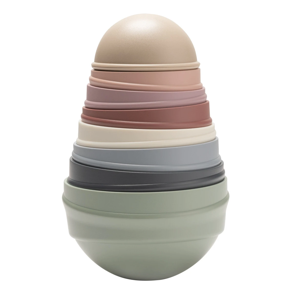 Bibs Pastel Rainbow Wobbly Tower Stapeltoren 4100100 4 Bibs Pastel Rainbow Wobbly Tower Stapeltoren 4100100 - Afbeelding 2