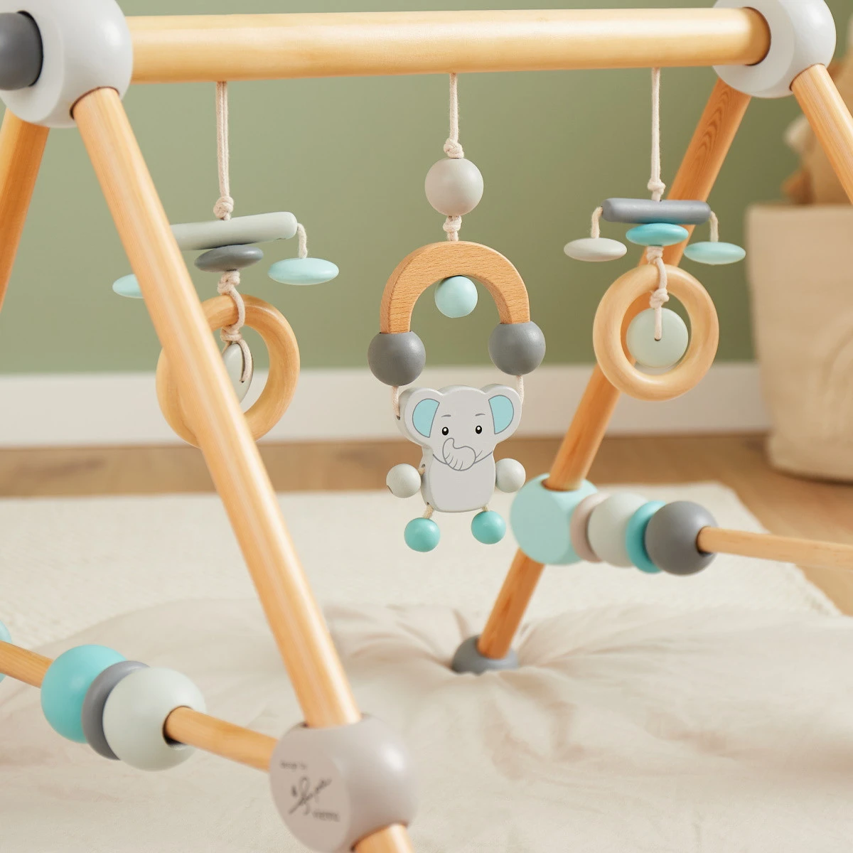 Bieco Olifant Houten Babygym 23000056 9 Bieco Olifant Houten Babygym 23000056 - Afbeelding 7