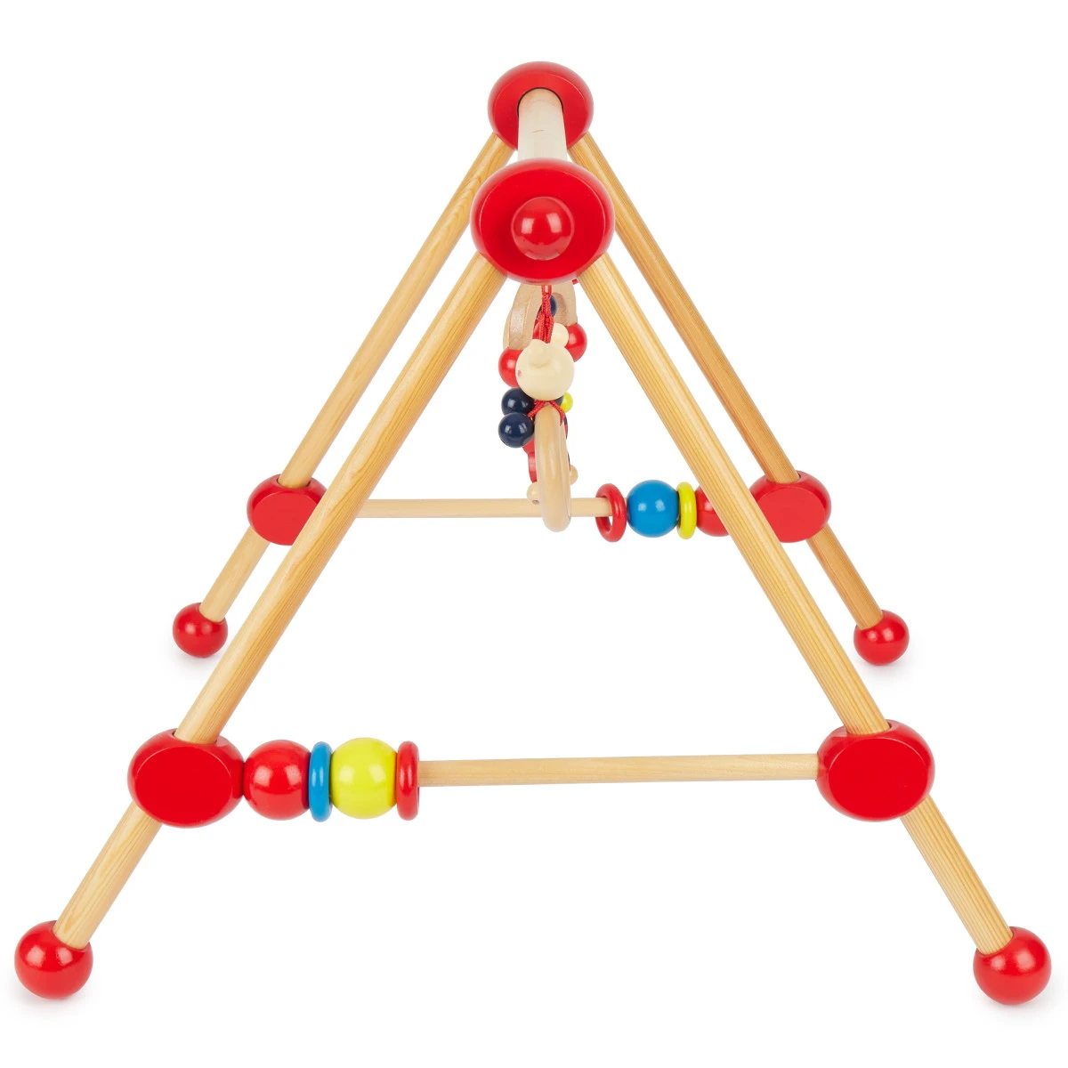 Bieco Toys My First Gym Red Houten Babygym 23000004 5 Bieco Toys My First Gym Red Houten Babygym 23000004 - Afbeelding 3