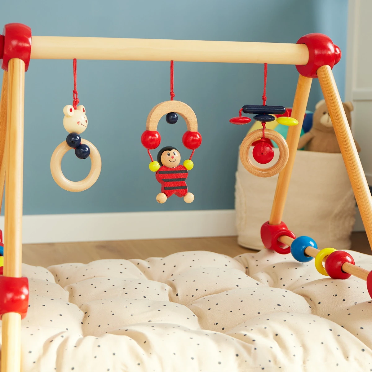 Bieco Toys My First Gym Red Houten Babygym 23000004 10 Bieco Toys My First Gym Red Houten Babygym 23000004 - Afbeelding 8