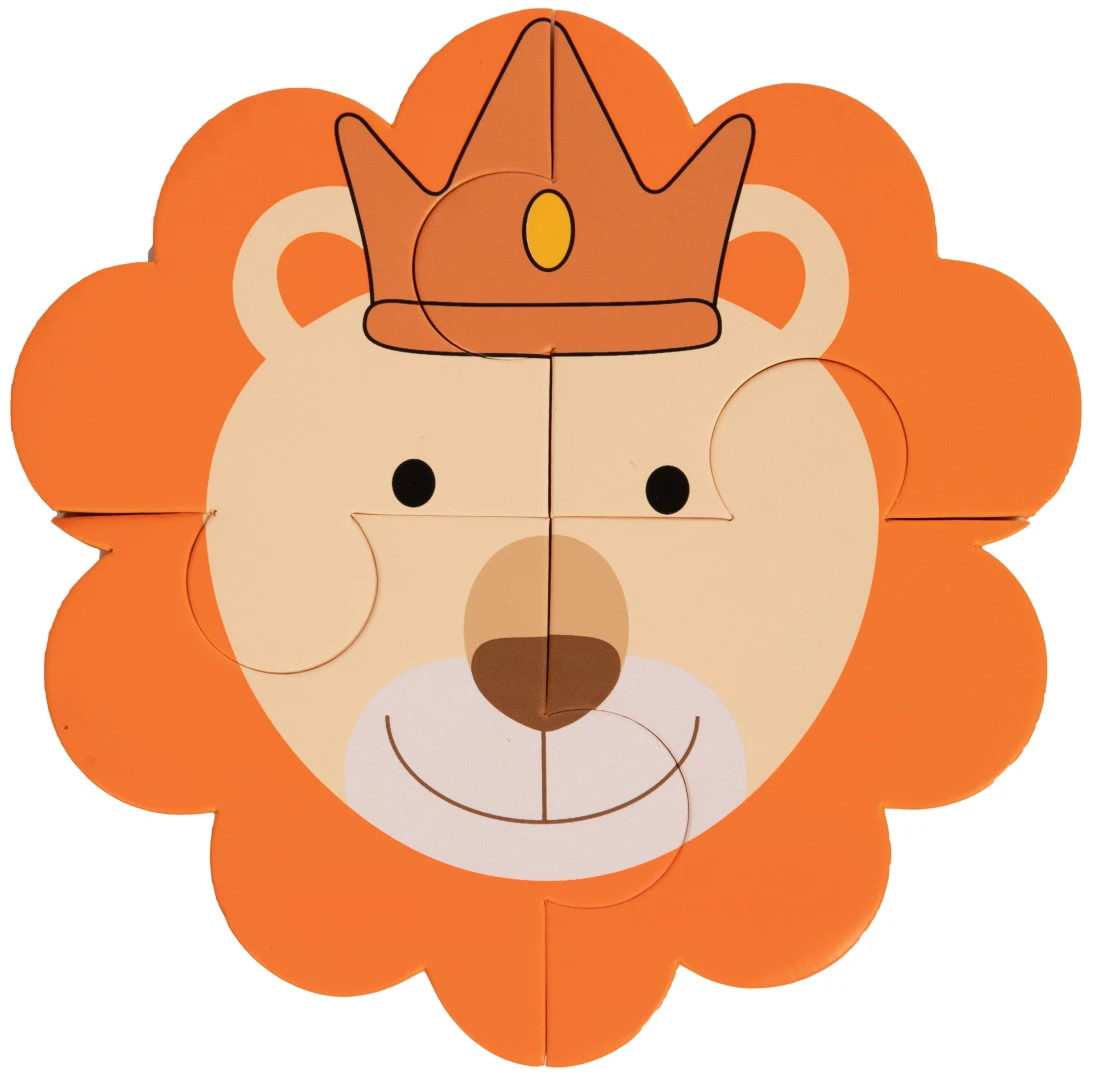 Bo Jungle B-Animal Panda Olifant Leeuw 3 Stuks Puzzel B950000 - Afbeelding 4