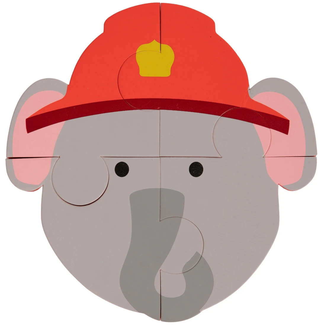 Bo Jungle B-Animal Panda Olifant Leeuw 3 Stuks Puzzel B950000 - Afbeelding 6