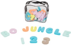 Bo Jungle B-Bath Numbers & Letters 36 Stuks Badspeelgoed B900410