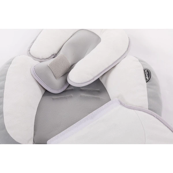 Bo Jungle B-Snooze Wit/Grijs 3-in-1 Universeel Kussen B180500 10 Bo Jungle B-Snooze Wit/Grijs 3-in-1 Universeel Kussen B180500 - Afbeelding 8