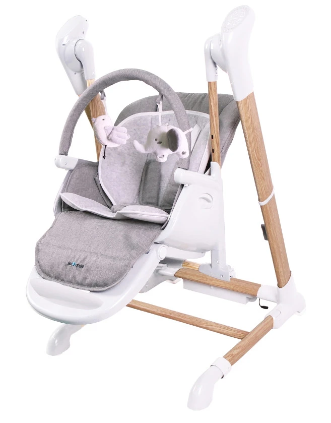 Bo Jungle B-Swinging Pure White Kinderstoel En Babyswing B720110 6 Bo Jungle B-Swinging Pure White Kinderstoel En Babyswing B720110 - Afbeelding 4