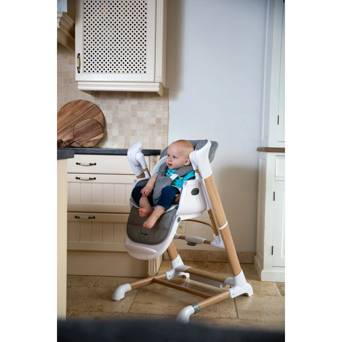 Bo Jungle B-Swinging Pure White Kinderstoel En Babyswing B720110 7 Bo Jungle B-Swinging Pure White Kinderstoel En Babyswing B720110 - Afbeelding 5