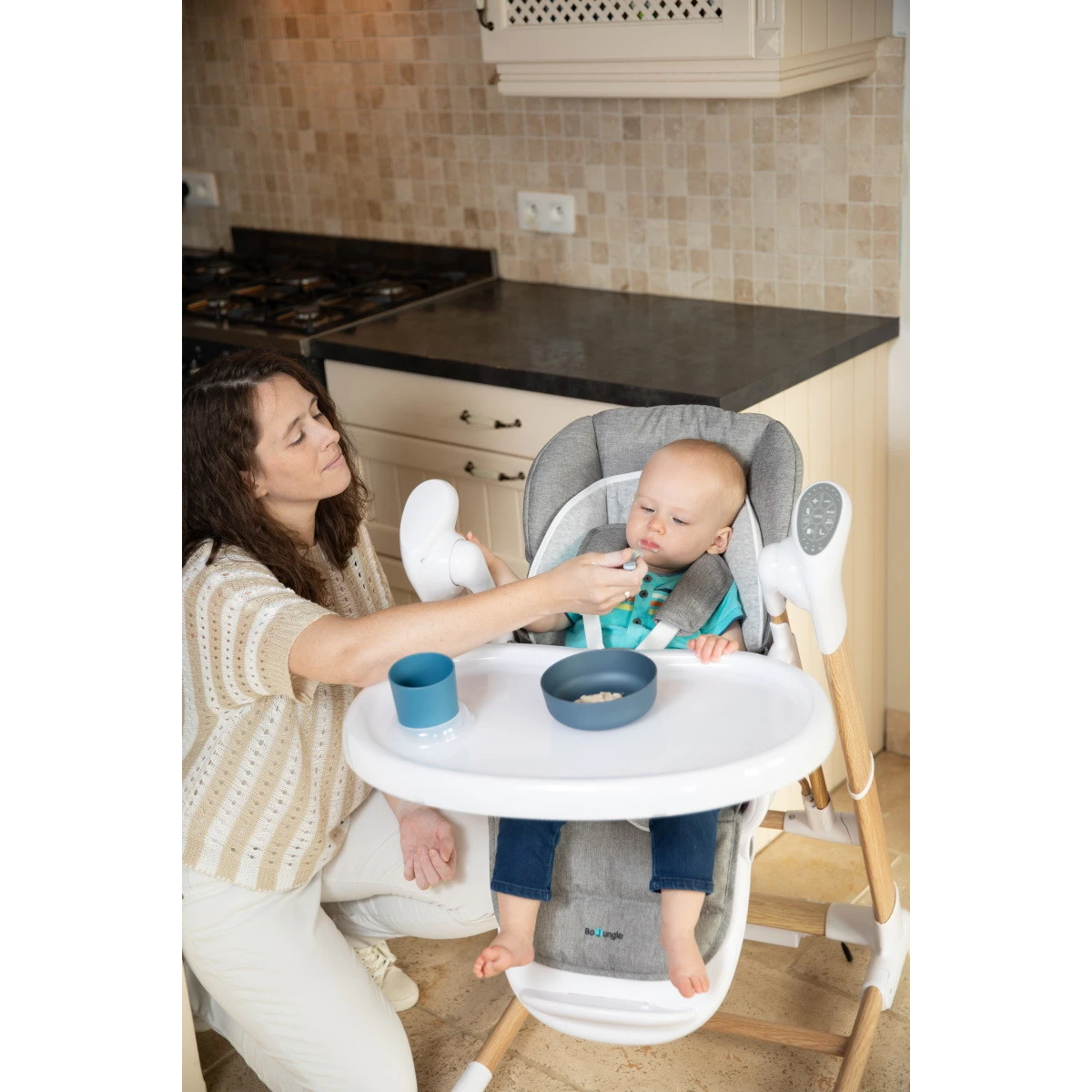 Bo Jungle B-Swinging Pure White Kinderstoel En Babyswing B720110 11 Bo Jungle B-Swinging Pure White Kinderstoel En Babyswing B720110 - Afbeelding 9