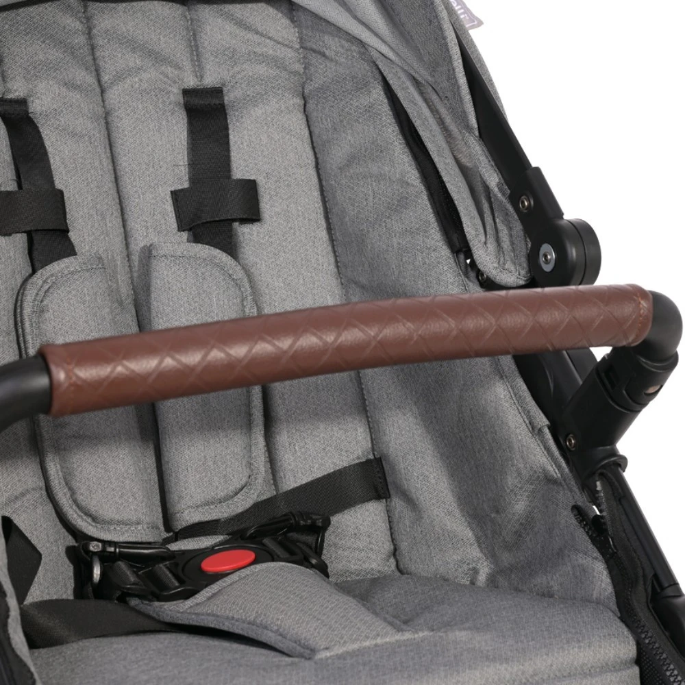 Lorelli Boston Dolphin Grey 3-in-1 Kinderwagen Incl. Comet Autostoel 16 Lorelli Boston Dolphin Grey 3-in-1 Kinderwagen Incl. Comet Autostoel - Afbeelding 14