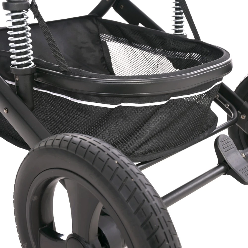 Lorelli Boston Dolphin Grey 3-in-1 Kinderwagen Incl. Comet Autostoel 17 Lorelli Boston Dolphin Grey 3-in-1 Kinderwagen Incl. Comet Autostoel - Afbeelding 15