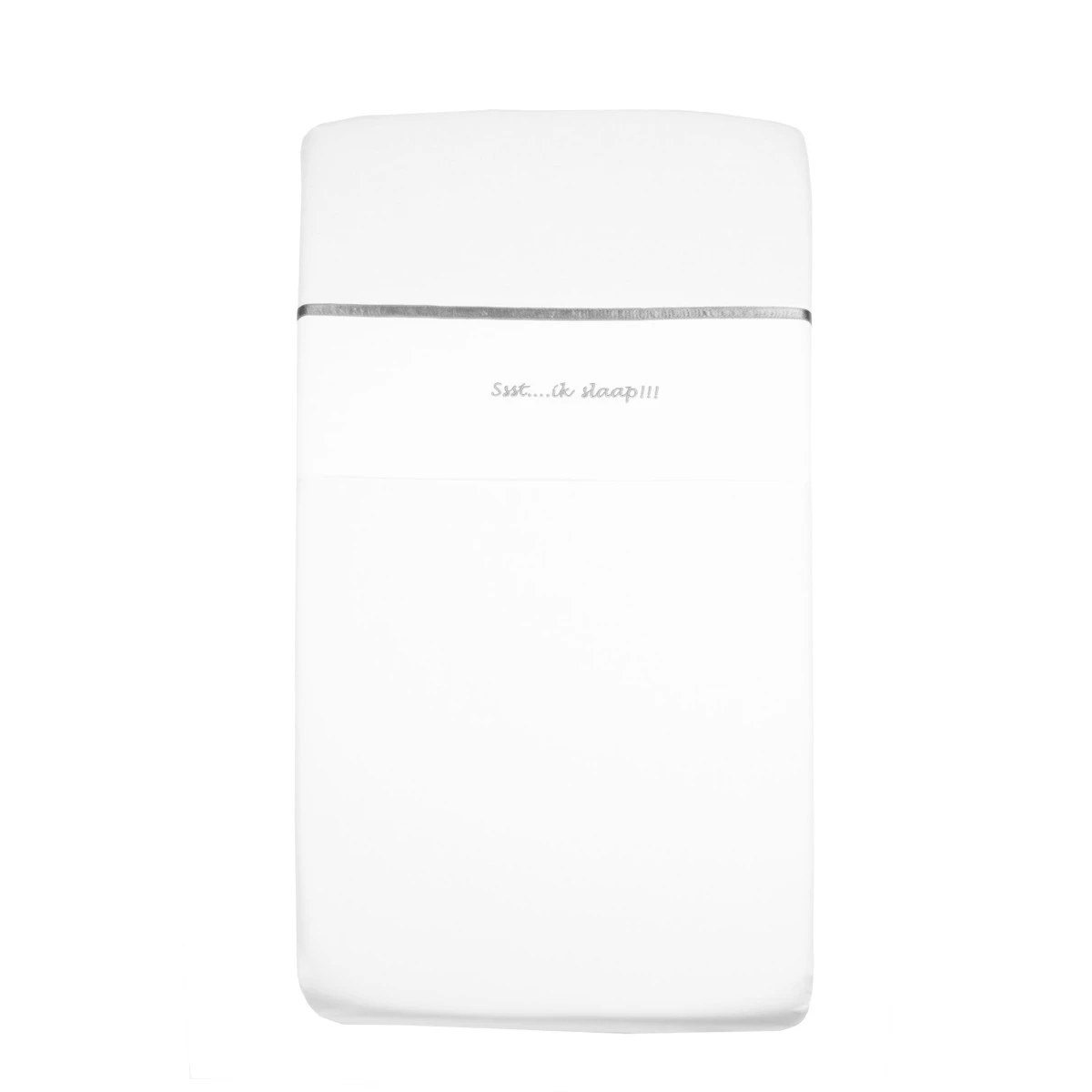 Briljant Ssst....ik Slaap!!! Zand 75 X 100 Cm Wieglaken 4 Briljant Ssst....ik Slaap!!! Zand 75 X 100 Cm Wieglaken - Afbeelding 2