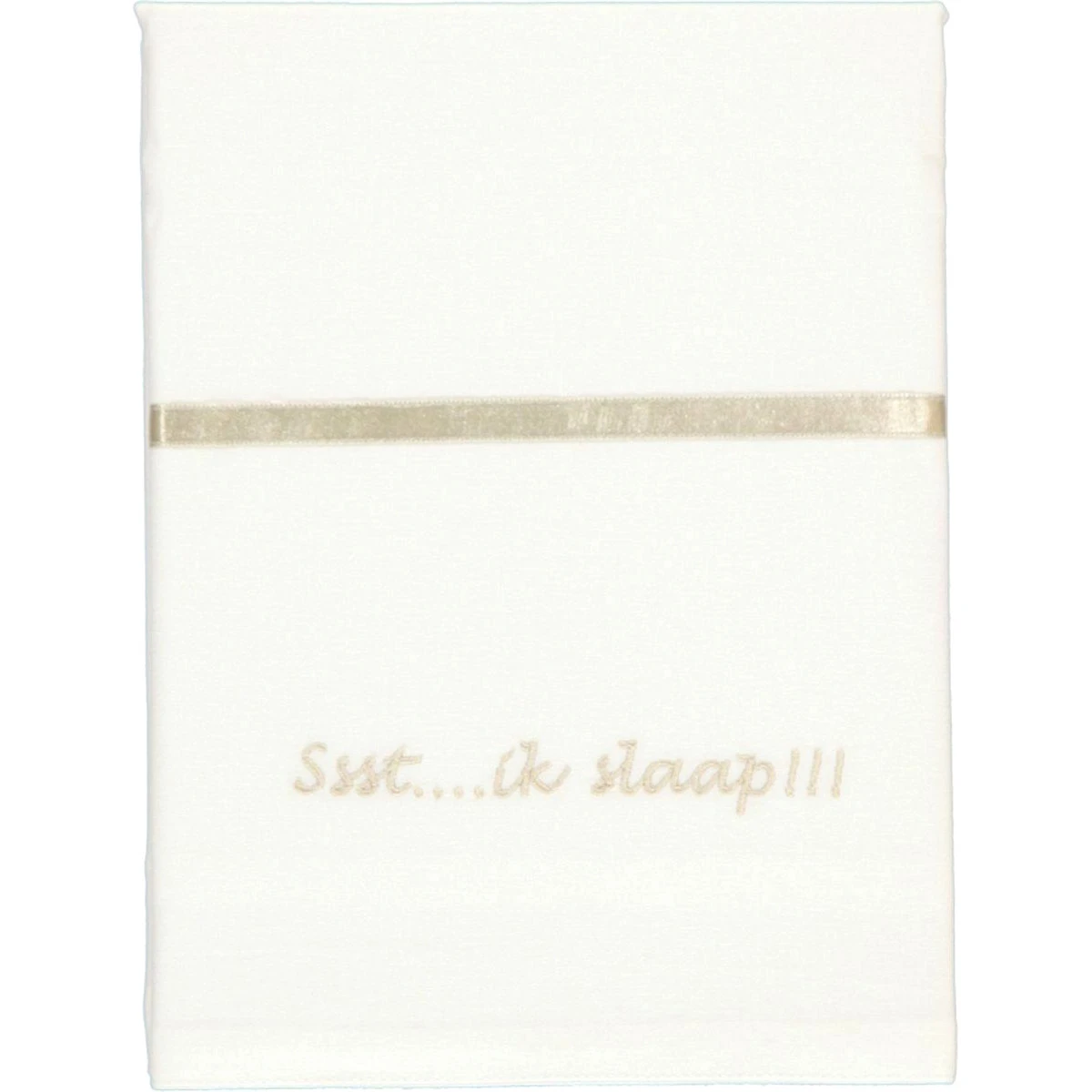 Briljant Ssst....ik Slaap!!! Zand 75 X 100 Cm Wieglaken 3 Briljant Ssst....ik Slaap!!! Zand 75 X 100 Cm Wieglaken