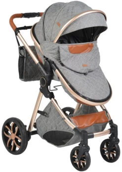 Cangaroo Alma Dark Grey 3-in-1 Combi Kinderwagen Incl. Autostoel -Babyproducten Winkel cangaroo alma grey 3 in 1 combi kinderwagen incl. autostoel 10 1