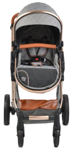 Cangaroo Alma Dark Grey 3-in-1 Combi Kinderwagen Incl. Autostoel -Babyproducten Winkel cangaroo alma grey 3 in 1 combi kinderwagen incl. autostoel 1 1