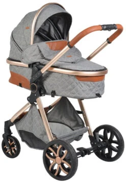 Cangaroo Alma Dark Grey 3-in-1 Combi Kinderwagen Incl. Autostoel -Babyproducten Winkel cangaroo alma grey 3 in 1 combi kinderwagen incl. autostoel 9 1